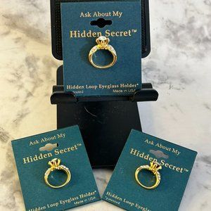 Diamond Ring Style Pin New HS